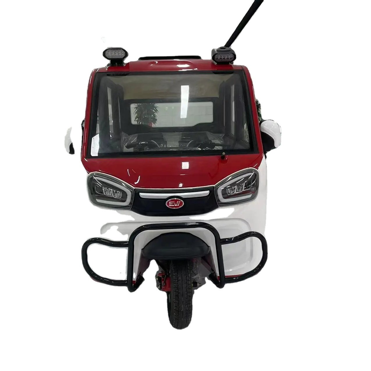 1000W Minitype 3 Seater Passenger Small Electric Taxi Tricycle Steel 3 Wheels